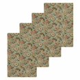 thumbnail image 1 of Vintage Spring Floral Kitchen Dish Towels for Drying Dishes Set of 4, Farmhouse Flowers Green Vintage Waffle Weave Microfiber Hand Tea Bathroom Towels Quick Dry & Absorbent Towel 15.7x23.6, 1 of 7