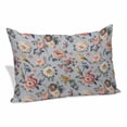 thumbnail image 1 of Vintage Spring Floral Pillow Covers 12"x20", Farmhouse Flowers Blue Vintage Soft Brushed Microfiber Breathable Throw Pillow Covers, Decorative Pillowcase with Zipper for Couch Sofa Bedroom, 1 of 9