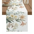 thumbnail image 1 of Vintage Spring Floral Table Runner 36 Inches, Summer Flowers Farmhouse Bed Runner Dresser Scarves Tabletop for Indoor Outdoor Parties/Ceremony/Banquet, 13"x 36", 1 of 8