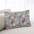 thumbnail image 1 of Vintage Spring Floral Throw Pillow Covers, Summer Botanical Watercolor Soft Breathable Pillow Cases with Invisible Zipper for Sleeping, Toddler Pillowcases for Couch Bed Sofa Chair 12x20 Inches, 1 of 9