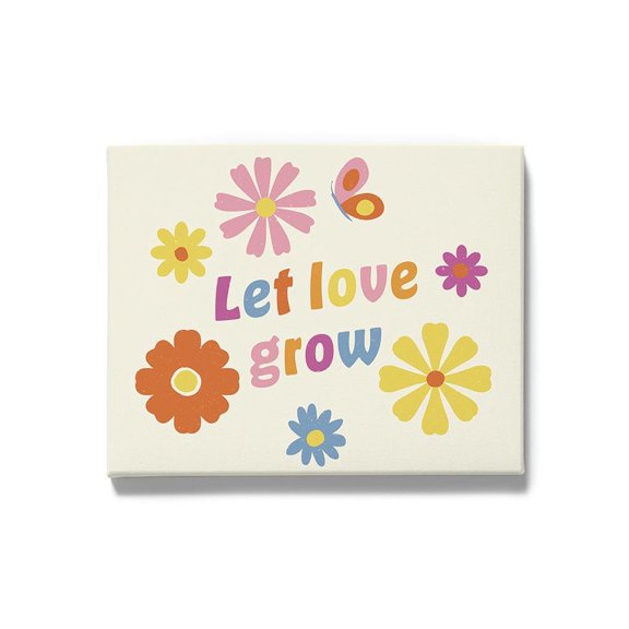 Vintage Spring I Wrapped Canvas -Victoria Barnes Designs,