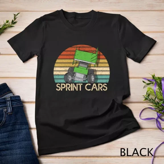 Vintage Sprint Cars Unisex T-Shirt Unisex S-5XL Hot Trending Shirt, Sweatshirt, Hoodie, Vintage Birthday Gift