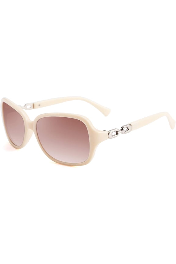 Vintage Square Polarized Sunglasses for Women UV400 Travel Driving Fashion Arcuate Sunglasses