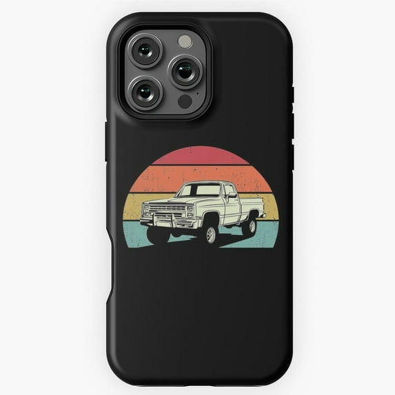 Vintage Squarebody Classic Pickup Truck Case for iPhone 17 16 15 14 13 12 11 Pro Max