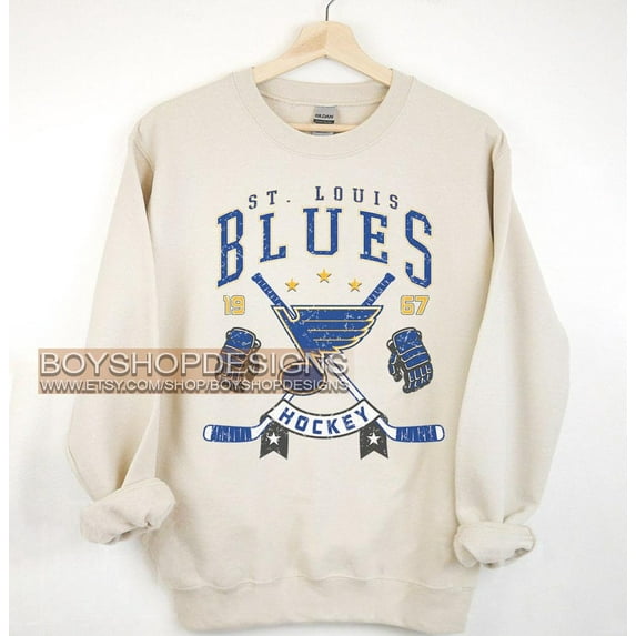 Vintage St. Louis Hockey Sweatshirt, Retro St. Louis hockey shirt