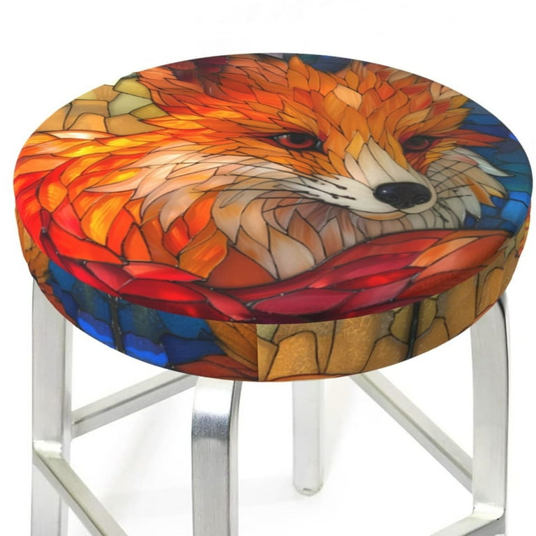 Barstool covers round clearance