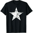 thumbnail image 1 of Vintage Star T-Shirt Vintage Star Tee ShirtsMen's and women's gift, black and white T-shirt, size: Extra large S-4XL, 1 of 4
