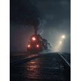 thumbnail image 1 of Vintage Steam Train Canvas Wall Art, Railway Art Print for Living Room, Bedroom, Office, Hallway and Man Cave Decor, 1 of 8