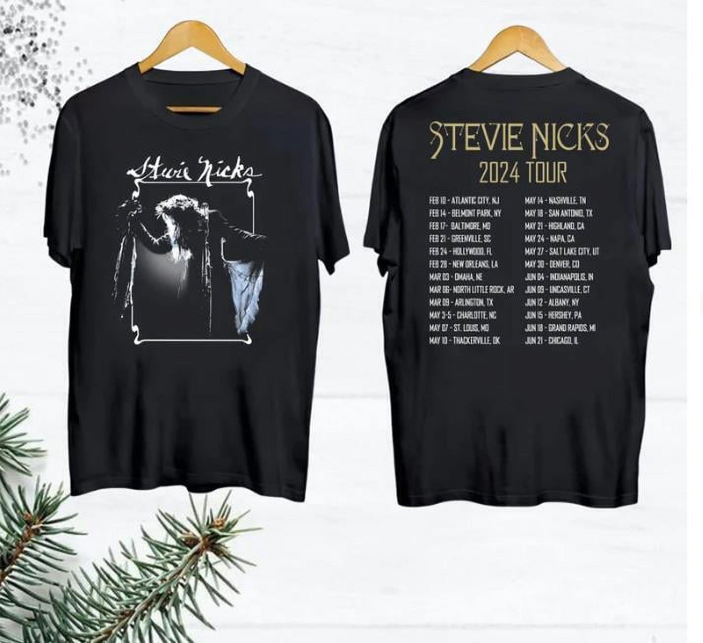 Vintage Stevie Nicks 2024 Tour TShirt Stevie Nicks Shirt Fan Gifts