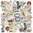 thumbnail image 1 of Vintage Stickers Alchemy Decals Occult Stickers Science Astronomy Stickers for Luggage Notebooks Guitars, 1 of 9