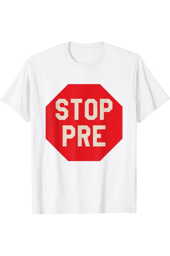 Vintage Stop Pre - Marathon Running Legend Runner T-Shirt