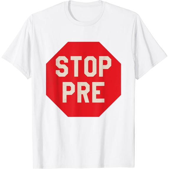 Vintage Stop Pre - Marathon Running Legend Runner T-Shirt