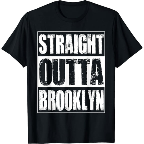 Vintage Straight Outta Brooklyn Gift T-Shirt