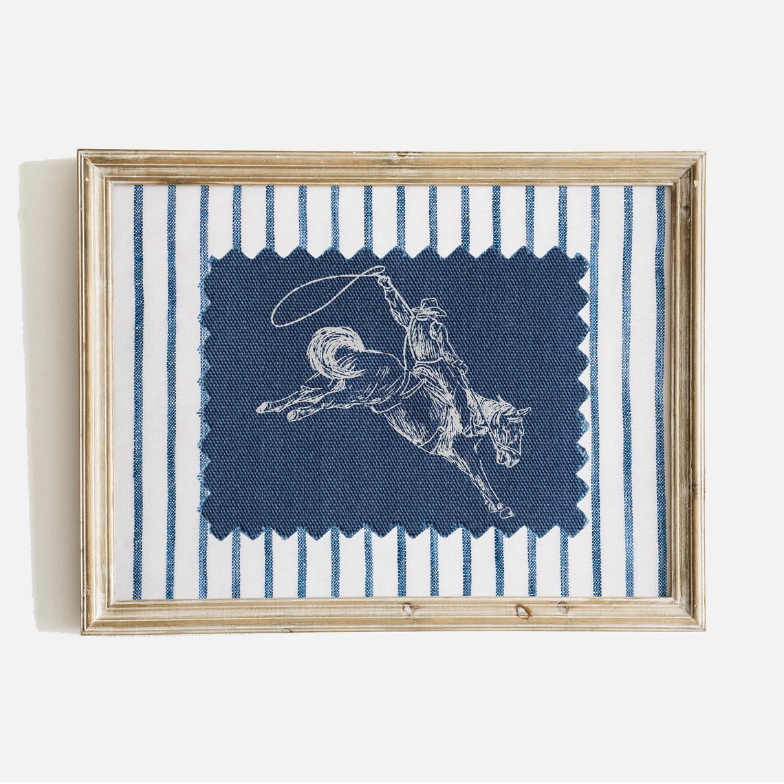 Vintage Striped Rodeo Poster, Western Poster Wall Art, Cowboy Poster ...