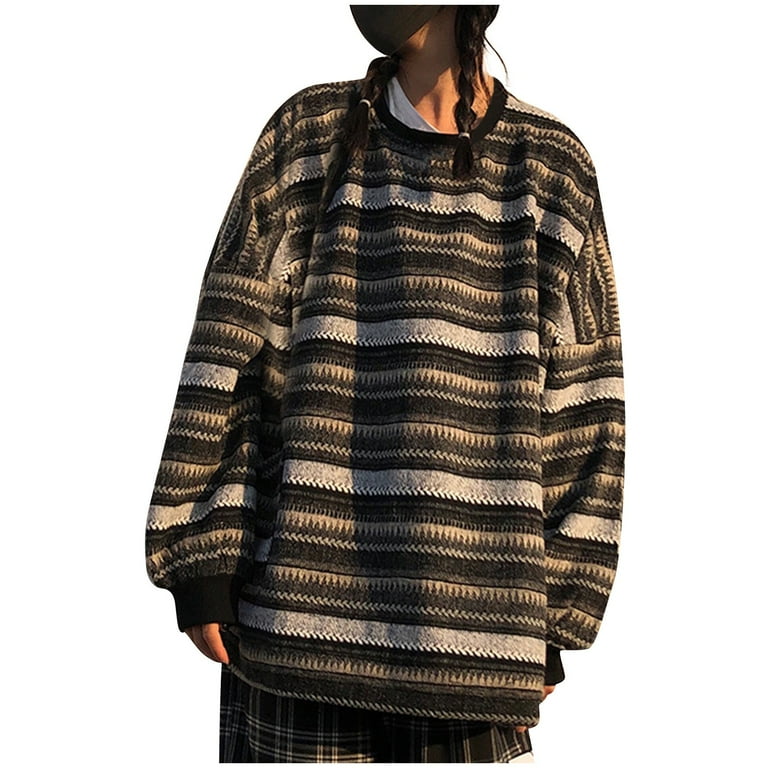 Vintage striped sweatshirt 2025