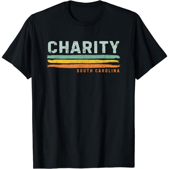 Vintage Stripes Charity SC T-Shirt