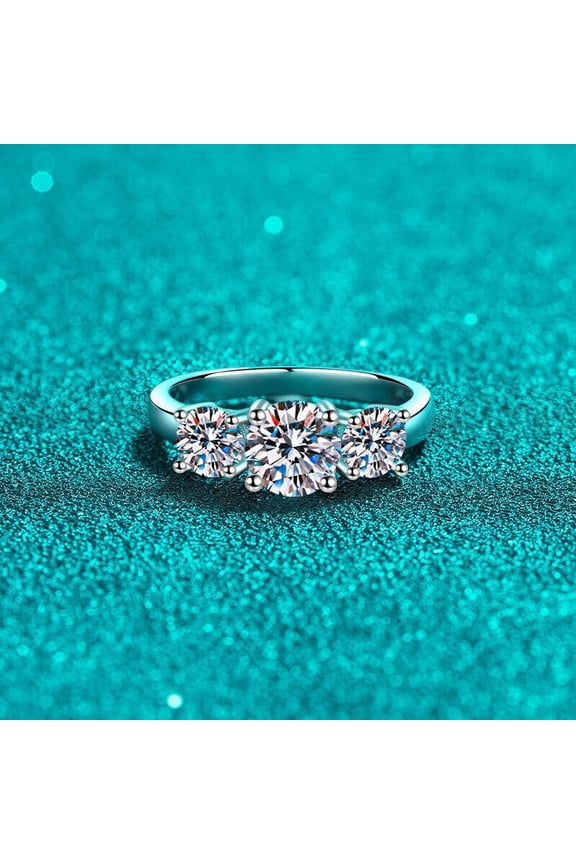 Wedding Band Anniversary Ring 2 Ct Round Diamond 14K White Gold Finish