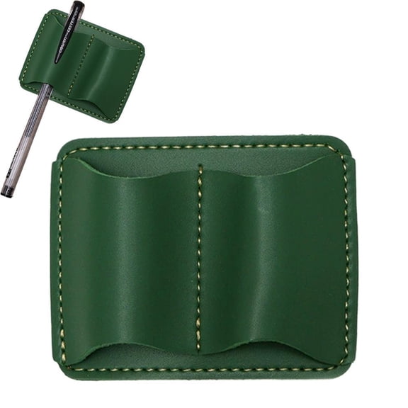 Vintage Style Anti-drop Pen Clip, Leather Pen Holder Clip, Practical Accessory for Notebook, Journal & Fountain Pen