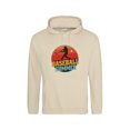thumbnail image 1 of Vintage Style Baseball Game Day Fan Life Graphic Pullover Hoodie, 1 of 3
