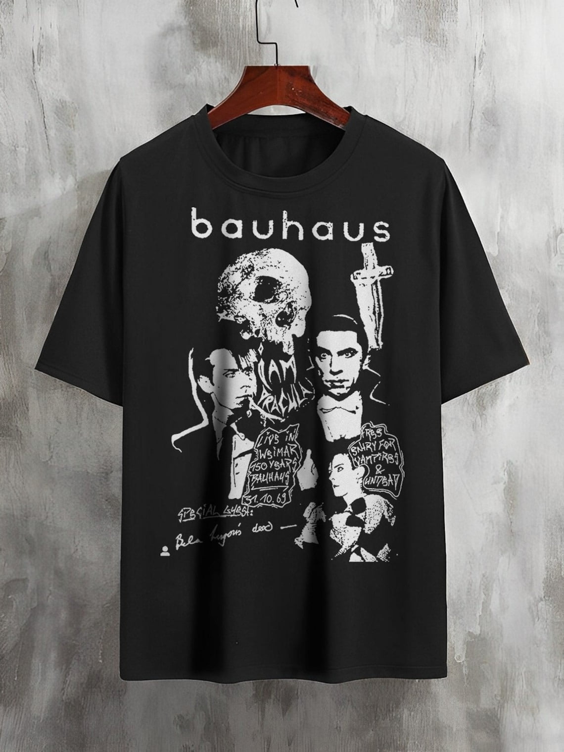 Vintage Style Bauhaus T-shirt, Bauhaus Tee, Bauhaus Band Industrial goth band, unisex shirt Vintage Style Bauhaus T-shirt, Bauhaus Tee, Bauhaus Band Industrial goth band, unisex shirt
