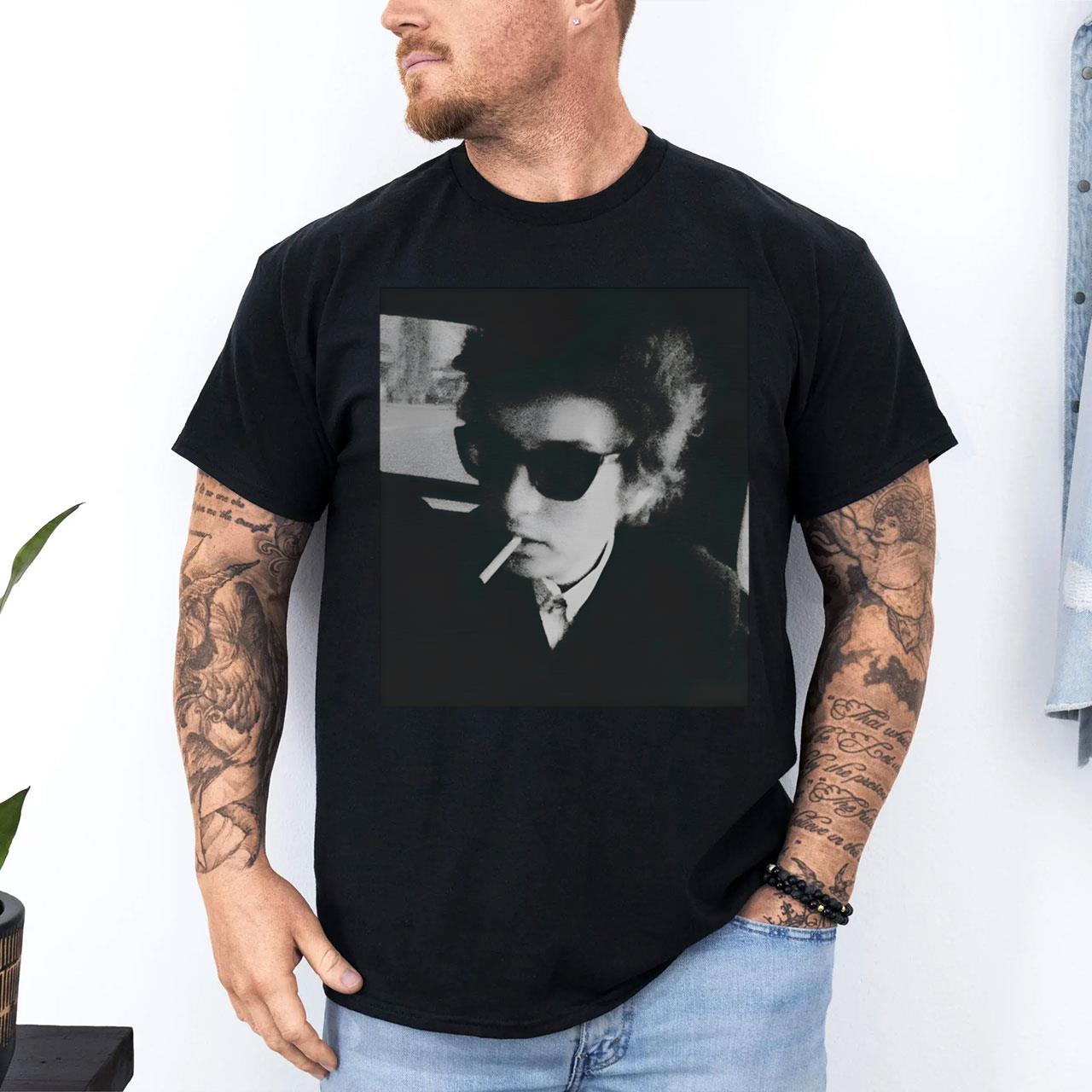 Vintage Style Bob Dylan T shirt Aesthetic Clothing Unisex Classic Fit Trendy Graphic Tee unisex soft style t shirt graphic tees cheap