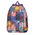 thumbnail image 1 of Vintage Style Bohemian Backpack for Women, Floral Rucksack with Front Pocket, Lightweight Daypack for School, College, Work, Travel, Great Gift Choice, 1 of 5