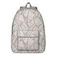 thumbnail image 1 of Vintage Style Bohemian Backpack for Women & Men, Lightweight Boho Style Bookbag with Front Pocket, School Backpack for University Students, Commute, Travel, Wonderful Gift, 1 of 5