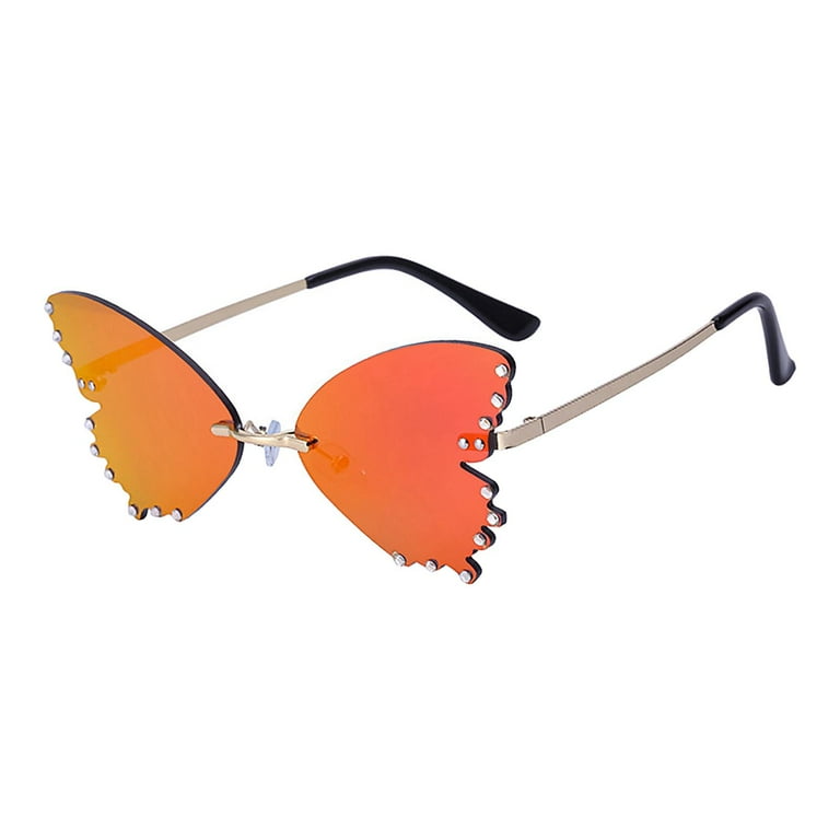 Womens butterfly shaped sunglasses online