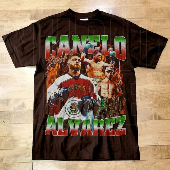 Vintage Style Canelo Alvarez T-Shirt, Boxing shirt, Classic 90s Graphic Tee, Unisex Vintage Shirt
