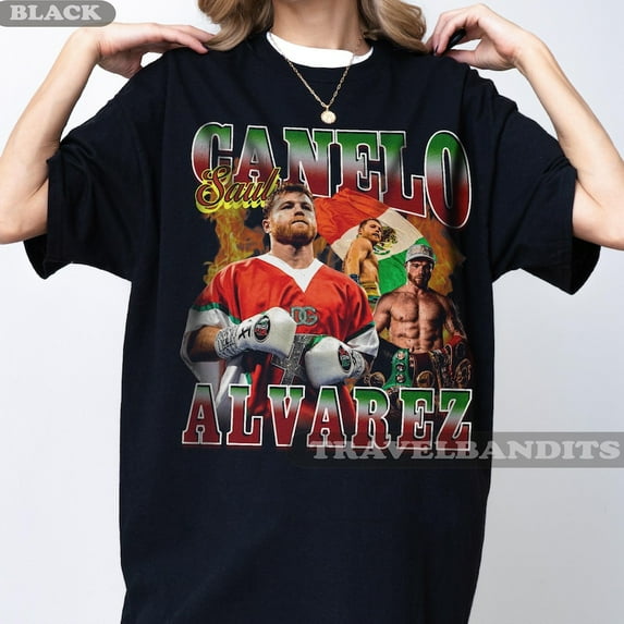 Vintage Style Canelo Alvarez Tshirt, Boxing shirt, Classic 90s Graphic Tee