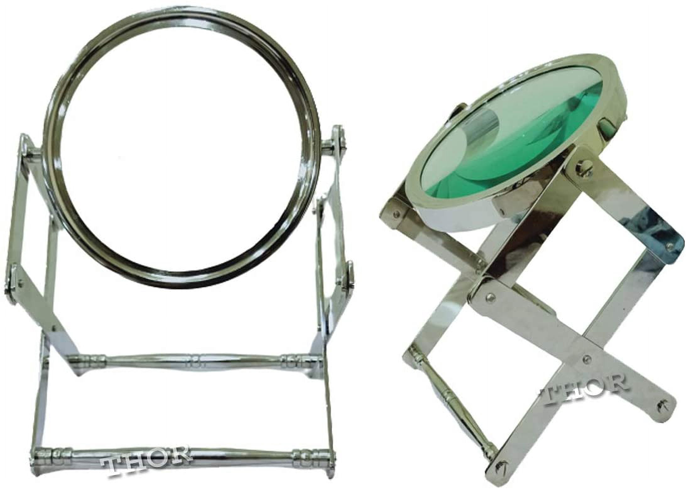 Vintage Style Desk Top Channer Magnifier Nautical Brass Magnifying Glass