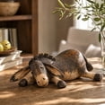 thumbnail image 1 of Vintage Style Donkey Animal Ornament, Farmhouse Donkey Figurine, Rustic Animal Statue for Home Shelf, Entryway Console, Study Desk, Cottage Decor and Animal Lover Gifts, 1 of 7