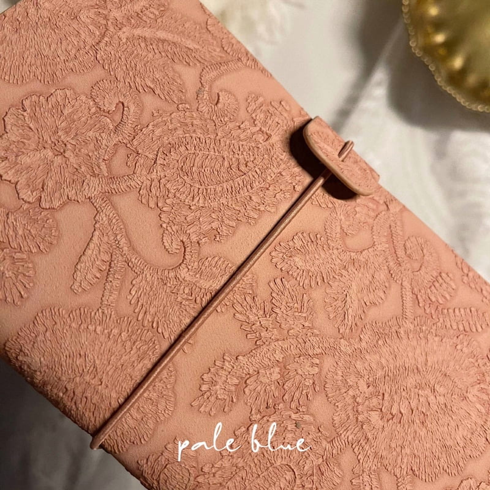Vintage-Style Embossed Faux Leather Art Journal - Exquisite Junk Magazine Notebook with 3 Inner Notebooks