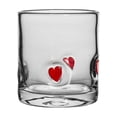thumbnail image 1 of Vintage-Style Embossed Glass Cup, Colorful Fruit Polka Glass for Easter, Spring Kitchen & Dining Gift, 1 of 6