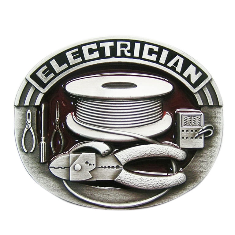 Electrician online belt buckle