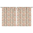 thumbnail image 1 of Vintage Style Floral Curtains 42x54 Inch 2 Panels, Blackout Rod Pocket Drapes for Bedroom and Hallway Windows, 1 of 2