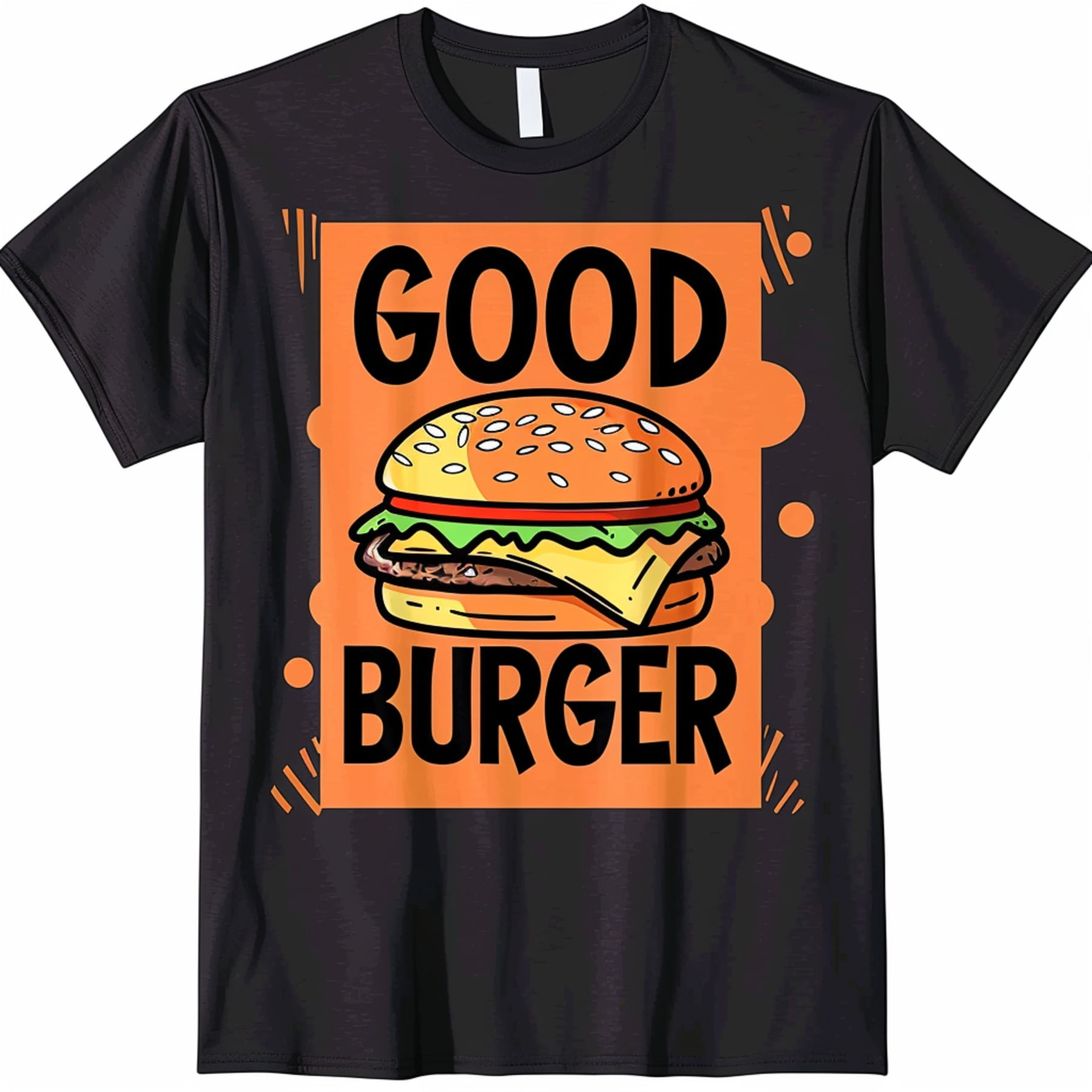 Vintage Style Good Burger Graphic Tee Classic design with bold 'GOOD ...