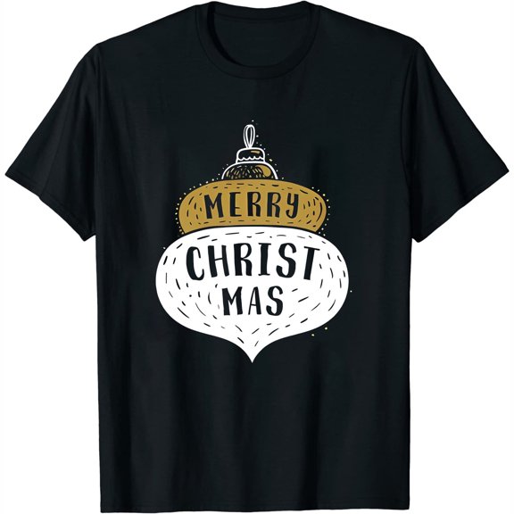 Vintage Style Graphic T-Shirt for Women, Holiday Festive Apparel Casual Wear