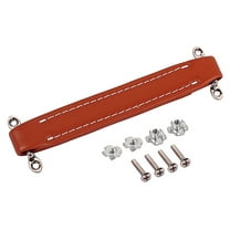 Vintage Style Guitar Amplifier AMP Speaker Leather Handle Strap for Guitar (Light Brown)