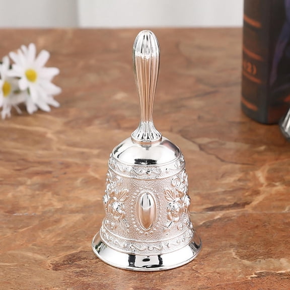 Vintage Style Hand Bell Call Bells Service Reception Areas Wedding