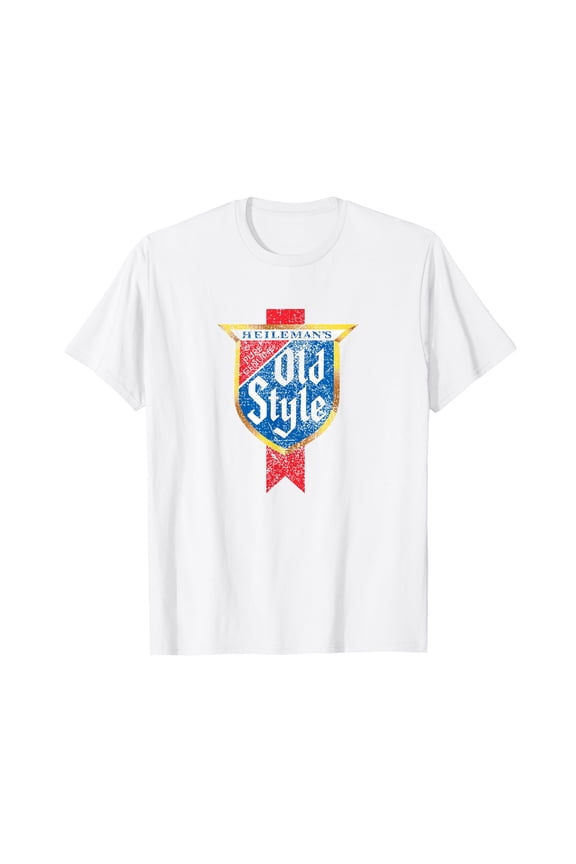 Vintage-Style Heileman's Old Style Beer Logo T-Shirt for Casual Wear