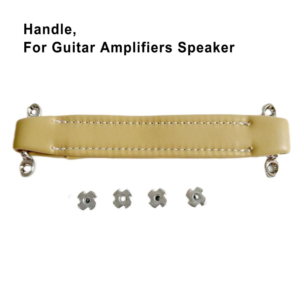 Vintage Style Leather Guitar Amp Handle with Screw for Guitar