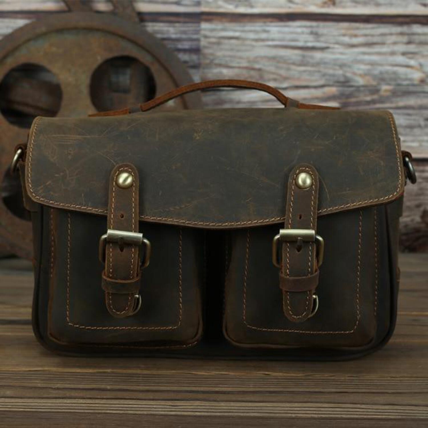 Vintage style camera bag online
