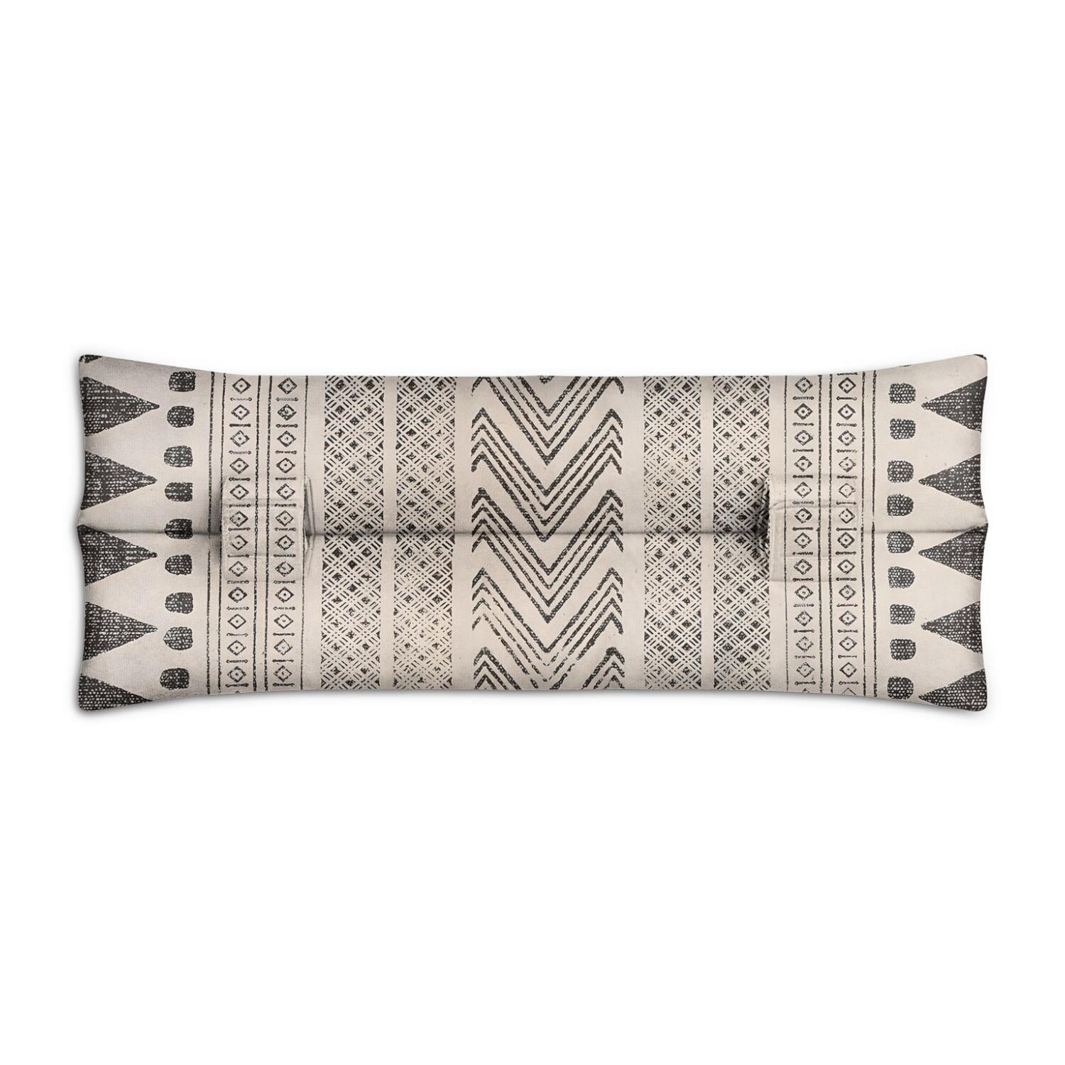 Vintage Style Mastectomy Pillow - Post Heart Surgery Seatbelt Cushion, Retro Geometric, Soft Material