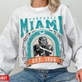 Vintage Style Miami Football Crewneck Sweatshirt / TShirt, Dolphins