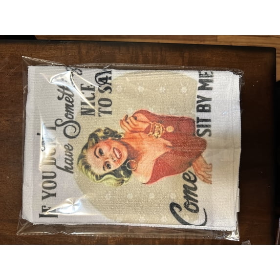 Vintage Style Microfiber Kitchen Towel