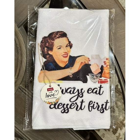 Vintage Style Microfiber Kitchen Towel