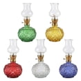 thumbnail image 1 of Vintage Style Oil Lamp With Glass Candle Holder Clear Glass Kerosene Lamp Classic Glass Oil Lamp For Home Decor & Ambience, 1 of 7