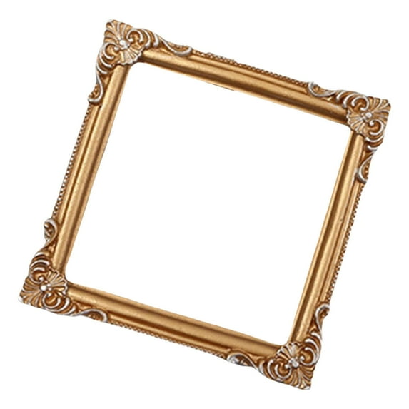 Vintage Style Photo Frame Picture Frame Home Decor Art Golden