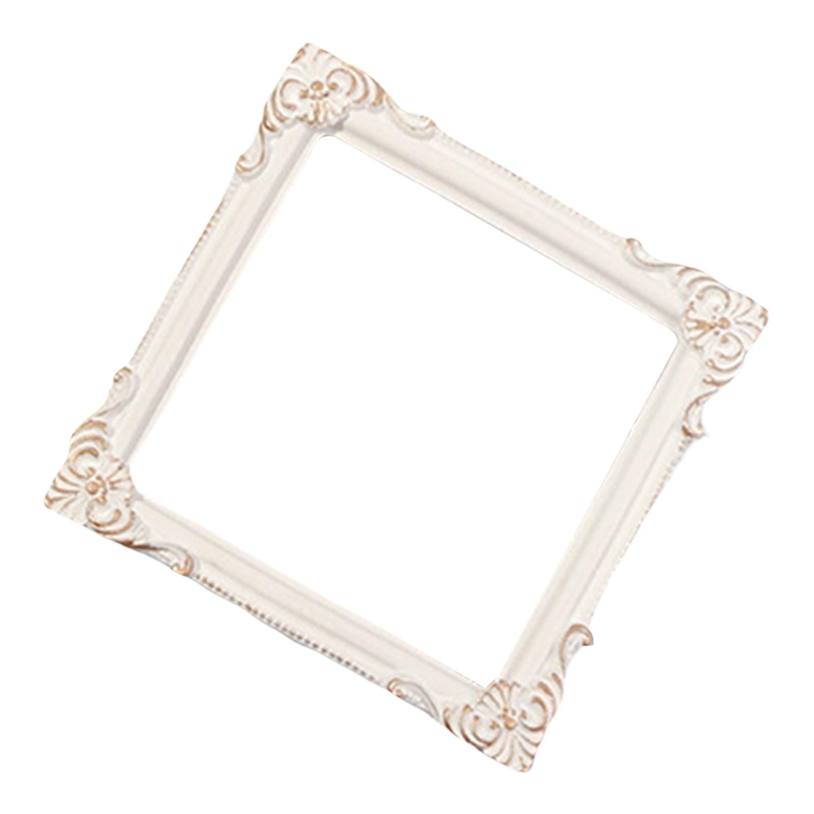 Florentine 8 1/2 High Antique Gold Mirror 4x6 Picture Frame - #V8139